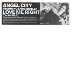 Angel City featuring Lara McAllen - Angel City featuring Lara McAllen - Love Me Right (Oh Sheila) - Ultra Records