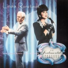Linda Ronstadt With Nelson Riddle & His Orchestra - Linda Ronstadt With Nelson Riddle & His Orchestra - For Sentimental Reasons - Asylum Records