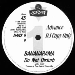 Bananarama - Bananarama - Do Not Disturb - London Records