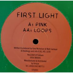 First Light - First Light - Pink / Loops - Studio