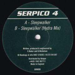 Serpico - Serpico - Serpico 4 EP - Green Recordings