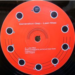 Generation Gap - Generation Gap - Last Rites - Rotation Records