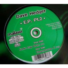 David Hedger - David Hedger - E.P. Pt.2 - Malawi Records