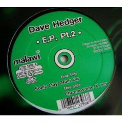 David Hedger - David Hedger - E.P. Pt.2 - Malawi Records