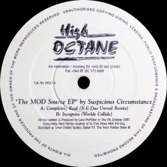 Suspicious Circumstance - Suspicious Circumstance - The MOD Source EP - High Octane