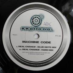 Machine Code - Machine Code - Real Change - Protocol