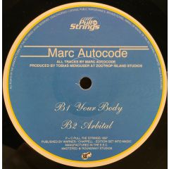 Marc Autocode - Marc Autocode - Cafe A 101 - Pull The Strings