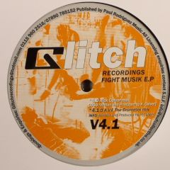 Alex Calver - Alex Calver - Fight Musik E.P - Glitch Recordings