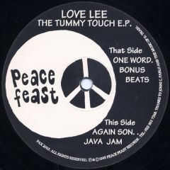 Love Lee - Love Lee - The Tummy Touch EP - Peace Feast