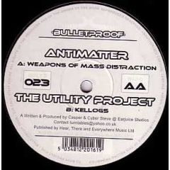 Antimatter - Antimatter - Weapons Of Mass Distraction - Bulletproof Ltd