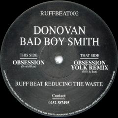 Donovan Bad Boy Smith - Donovan Bad Boy Smith - Obsession - Ruffbeat 02
