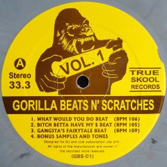 DJ Rectangle - DJ Rectangle - Gorilla Beats N' Scratches Vol. 1 - True Skool Records