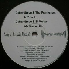 Cyber Steve & The Pranksterz - Cyber Steve & The Pranksterz - Y Do K - Snap N Crackle