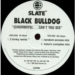 Black Bulldog - Black Bulldog - (Choirboys)...Can't You See - Slate