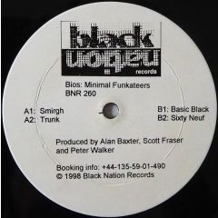 Bios - Bios - Minimal Funkateers - Black Nation Records