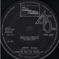 Martha And The Vandellas - Martha And The Vandellas - Jimmy Mack - Tamla Motown