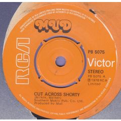 MUD - MUD - Cut Across Shorty - Rca Victor