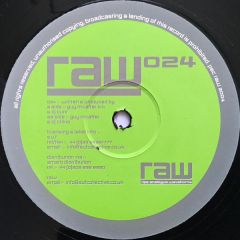 Guy Mcaffer & Kn Feat. DJ Cunt - Guy Mcaffer & Kn Feat. DJ Cunt - Raw 24 - RAW