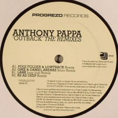 Anthony Pappa - Anthony Pappa - Outback (Remixes) - Progrezo Records