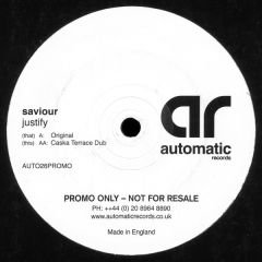 Saviour - Saviour - Justify - Automatic Records