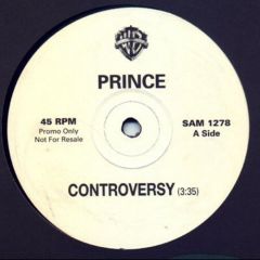 Prince - Prince - Controversy - Warner Bros. Records