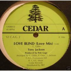 Tony Jackson - Tony Jackson - Love Blind - Cedar
