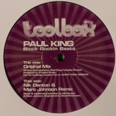 Paul King - Paul King - Block Rockin' Beats - Toolbox