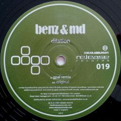 Benz & Md - Benz & Md - Dilation - Release