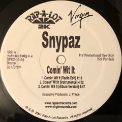 Snypaz - Snypaz - Comin Wit It - Rap A Lot