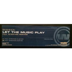 Shannon - Shannon - Let The Music Play (Full Intention Remixes) - Waako Records