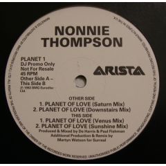 Nonnie Thompson - Nonnie Thompson - Planet Of Love - Arista