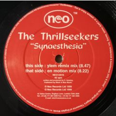 The Thrillseekers - The Thrillseekers - Synaesthesia - NEO