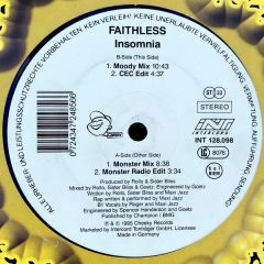 Faithless - Faithless - Insomnia - Blow Up
