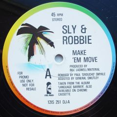 Sly & Robbie - Sly & Robbie - Make 'Em Move - Island Records