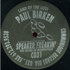 Paul Birken - Paul Birken - Speaker Freakin' - Communique Records