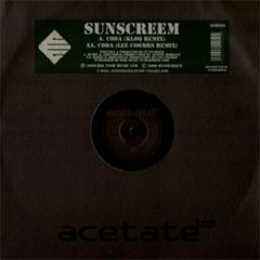 Sunscreem - Sunscreem - Coda - Acetate