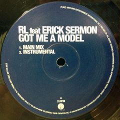 Rl Feat Erick Sermon - Rl Feat Erick Sermon - Got Me A Model - J Records