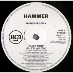 Hammer - Hammer - Don't Stop - RCA