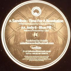 Sandbox / Jody 6 - Sandbox / Jody 6 - Time For A Revolution / Blue Pill - Volatile Trance