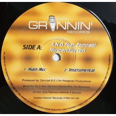 Ano Feat. Zemrael - Ano Feat. Zemrael - Mysterious Girl - Grinnin Records