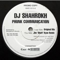 DJ Shahrokh - DJ Shahrokh - Phunk Communication - Moneypenny's Rec