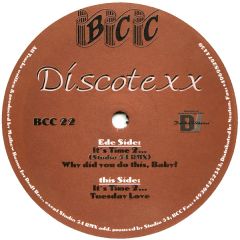 Discotexx - Discotexx - It's Time 2 - BCC
