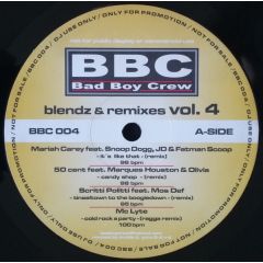 Various Artists - Various Artists - Blendz & Remixes Vol. 15 - Bad Boy Crew