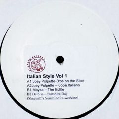 Various - Various - Italian Style Volume 1 - Illegal Beats