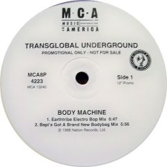 Transglobal Underground - Transglobal Underground - Body Machine (Remixes) - MCA