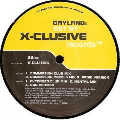 Gayland - Get By - X-Clusive Records