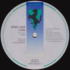 Speed Jack - Speed Jack - Storm / Valentino - R&S