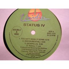 Status Iv - Status Iv - You Ain't Really Down - Unidisc