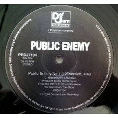 Public Enemy - Public Enemy - Public Enemy No. 1 - Def Jam