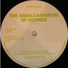 Amalgamation Of Soundz - Amalgamation Of Soundz - DAF - Shadow Cryptic